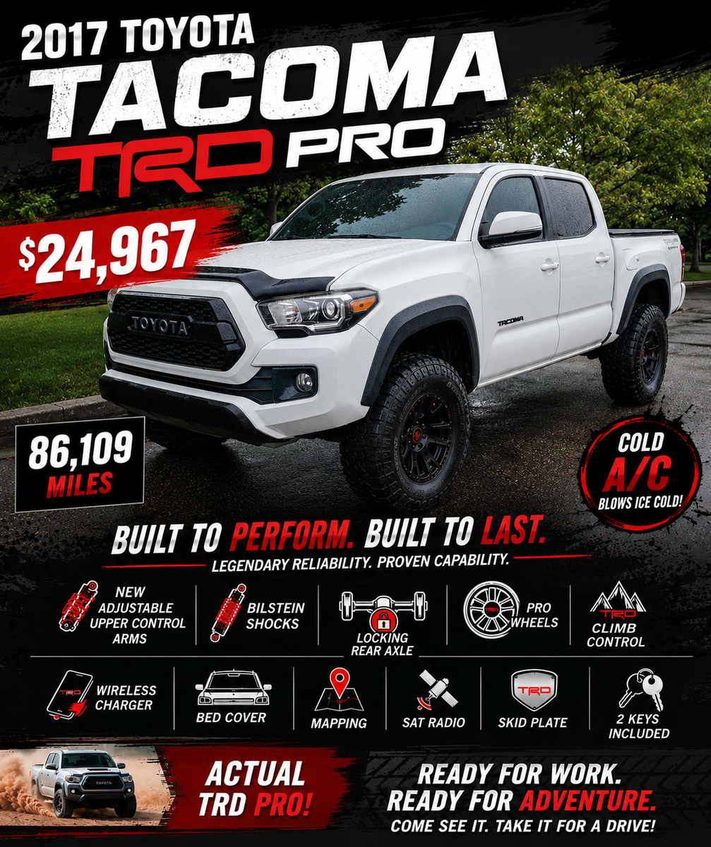 2017 Toyota Tacoma TRD Off-Road