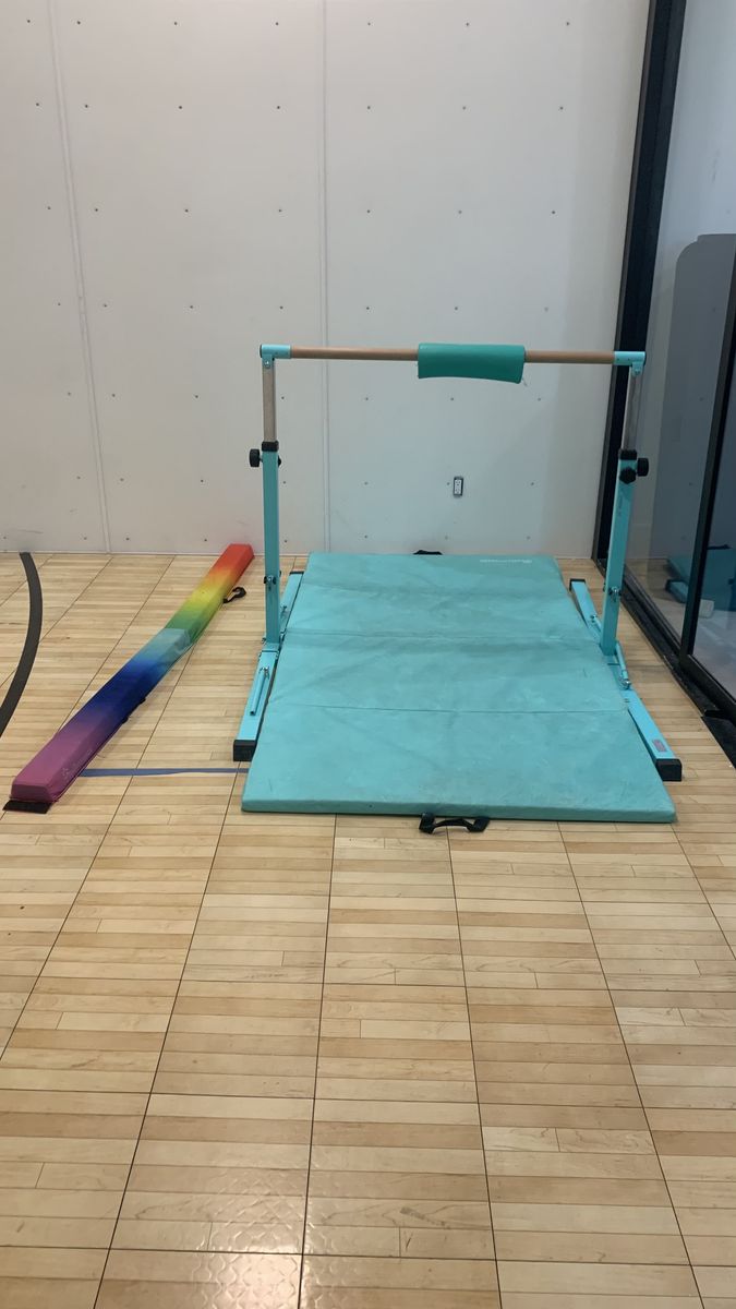 Gymnastics bar and beam