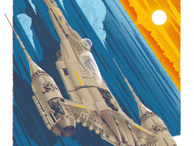 LEGO STAR WARS Mandalorian N-1 Starfighter Poster Limited Edition BRAND NEW
