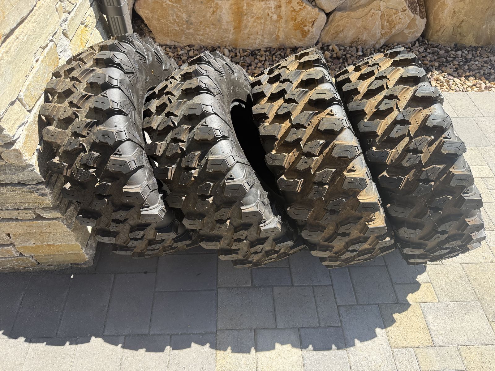 Polaris RZR Tires 30x10x14 - Full Set of Take-Offs