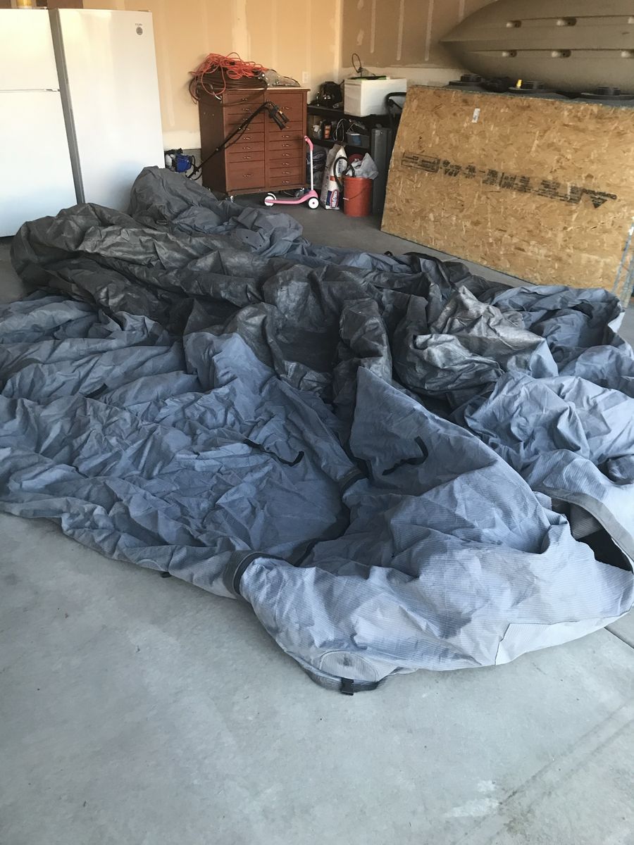 Coleman trailer cover