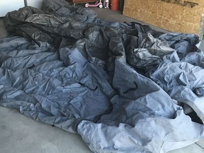 Coleman trailer cover