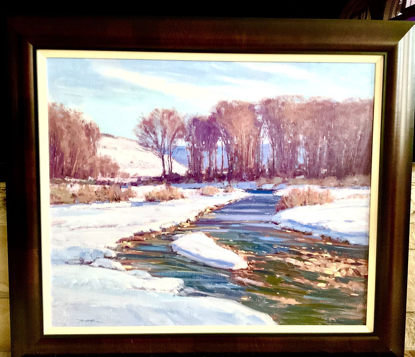 John Hughes Winter Landscape