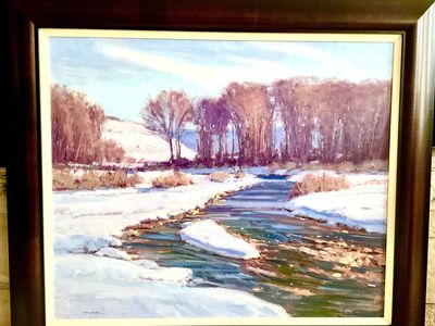John Hughes Winter Landscape