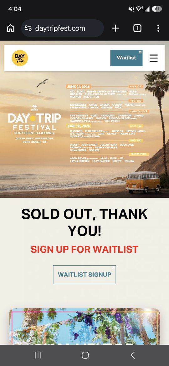 Daytrip wristband