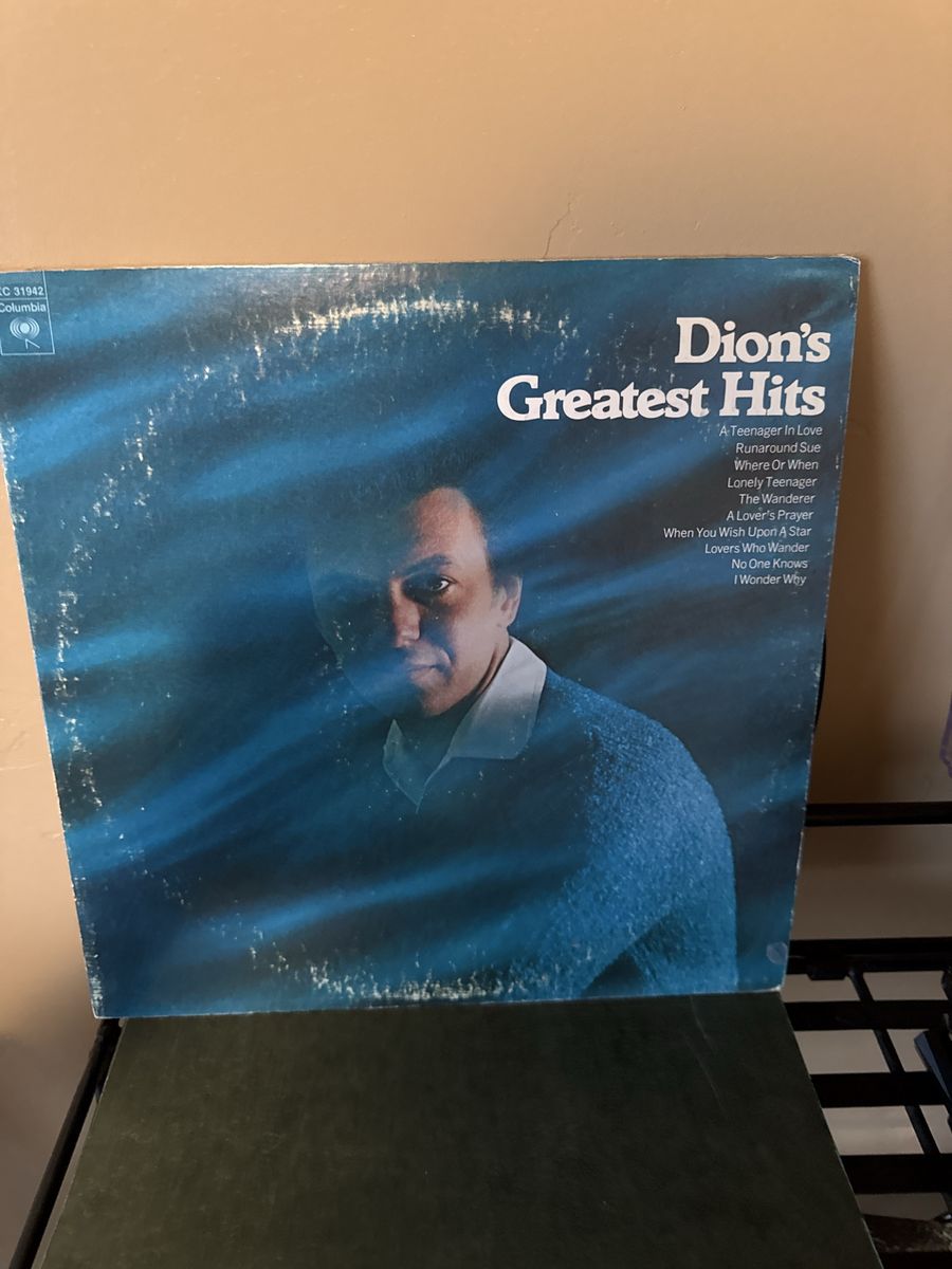 Dion's Greatest Hits Vinyl LP Record Columbia Records