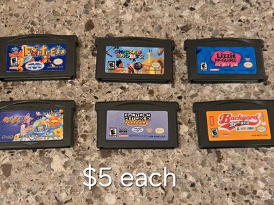 Nintendo Gameboy Advance games $5 each including Fortress! Trades considered!