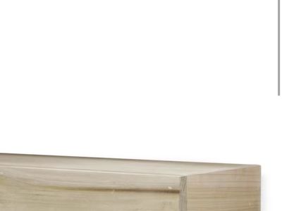 Dogberry Floating Wood Fireplace Mantel Shelf 72”x9”