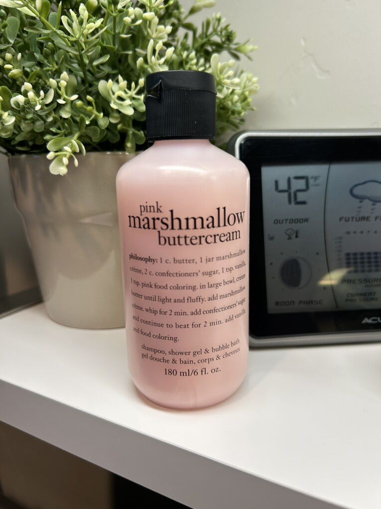 New 6 OZ Philosophy Pink Marshmallow Buttercream