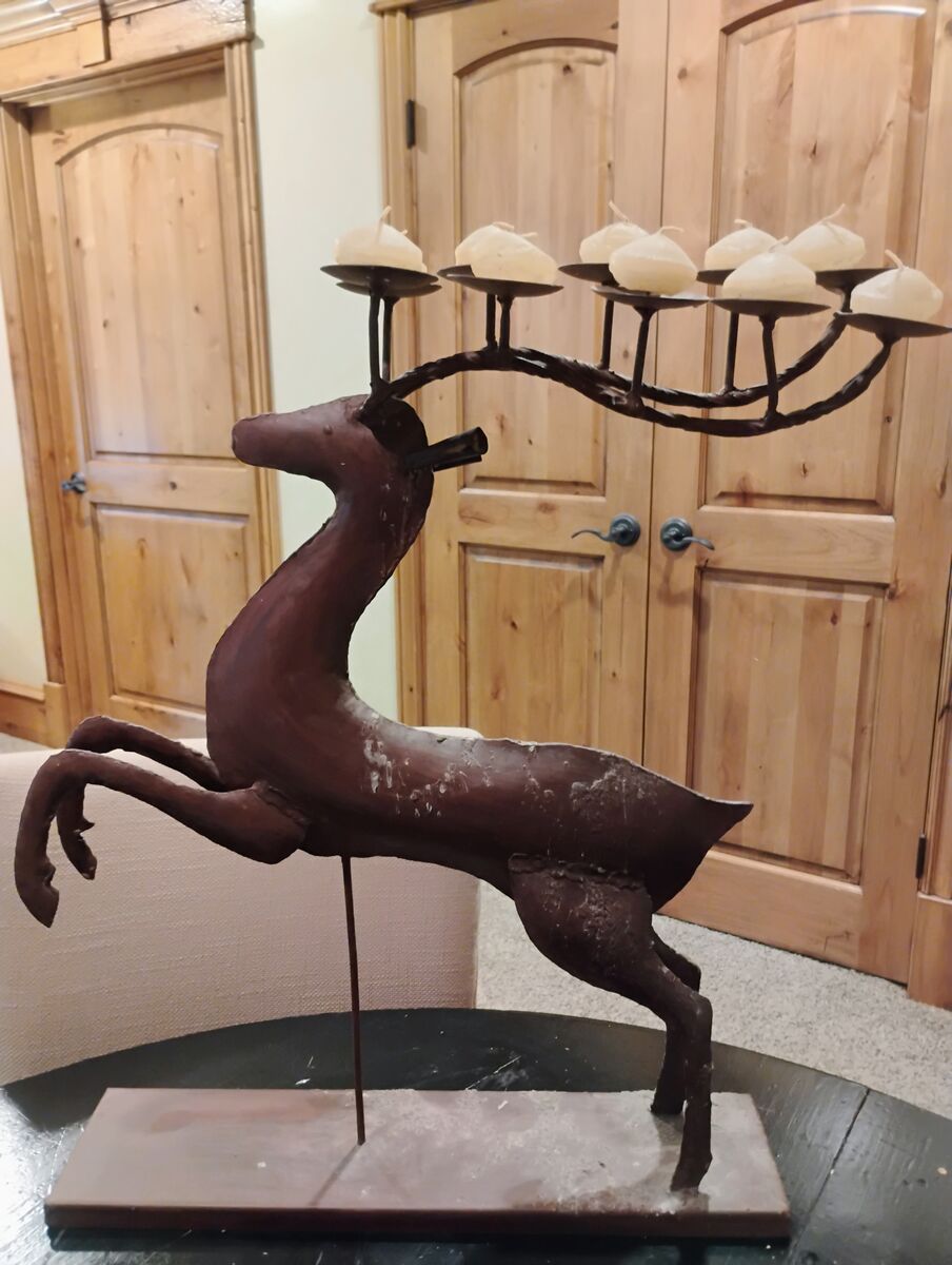 Deer Candle Holder