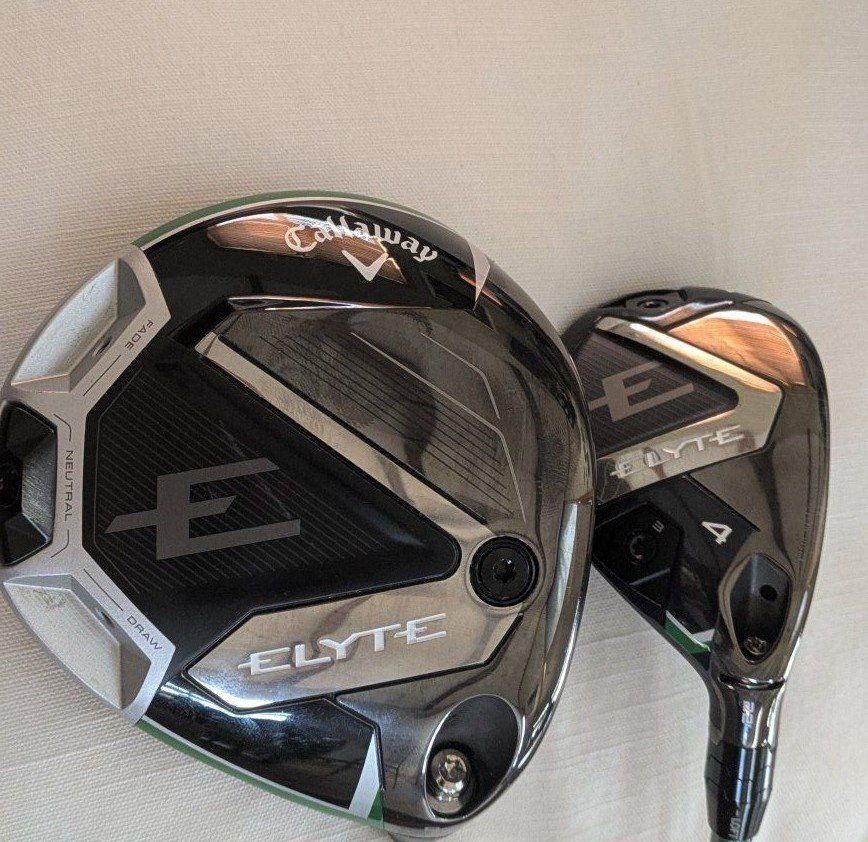 Callaway Elyte Driver and Hybrid-Like New!