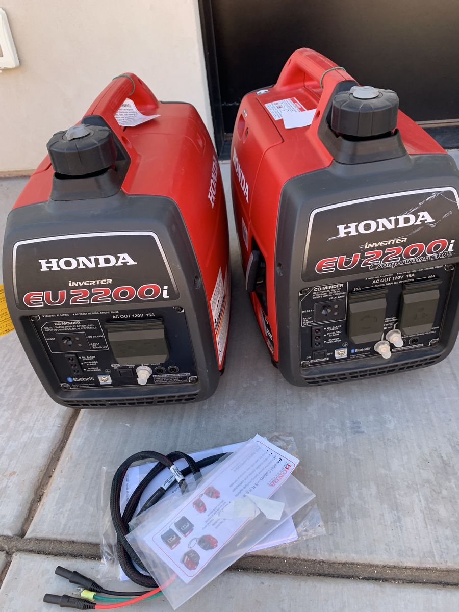 Eu 2200i Honda Generators (2) Inc. Companion