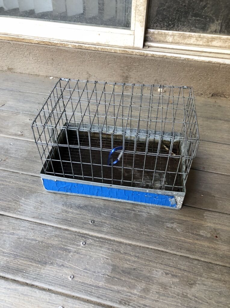 Small Single Rabbit Transport Cage