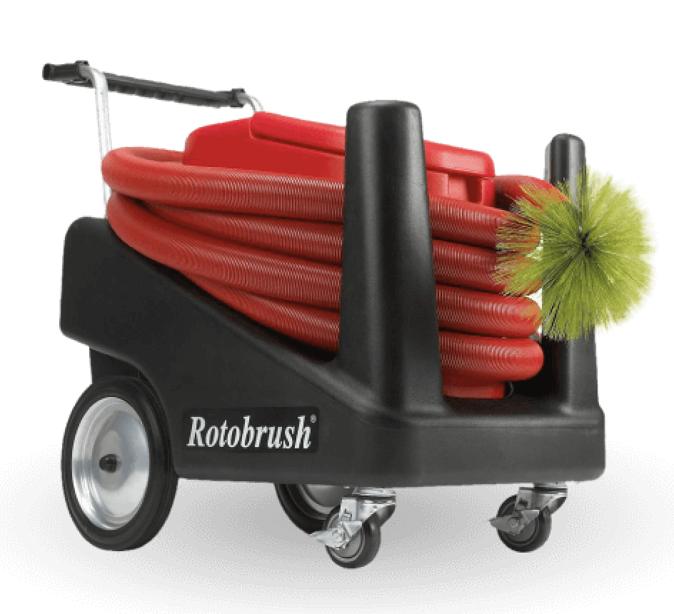 Rotobrush aiR+ Air XP Duct Cleaning Machine, Silver Package