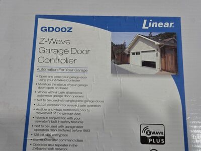 Z-Wave smart garage opener