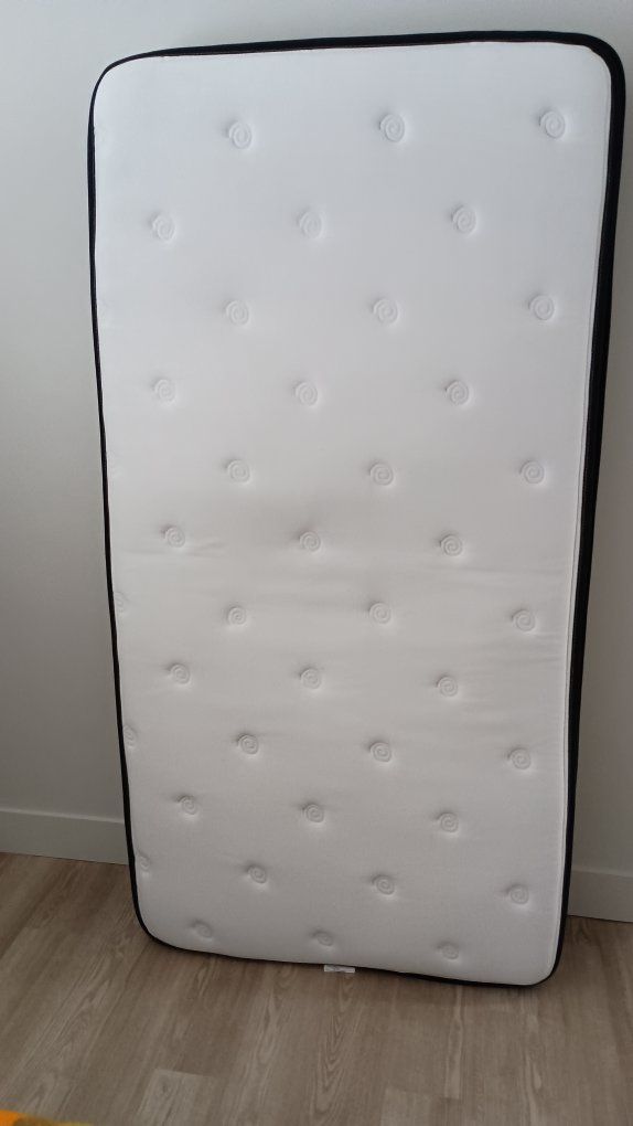 Twin Bed and Folding Metal Frame