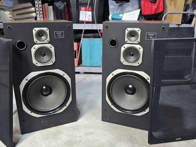 Jensen 3120 Vintage 3-Way floor-standing Speakers