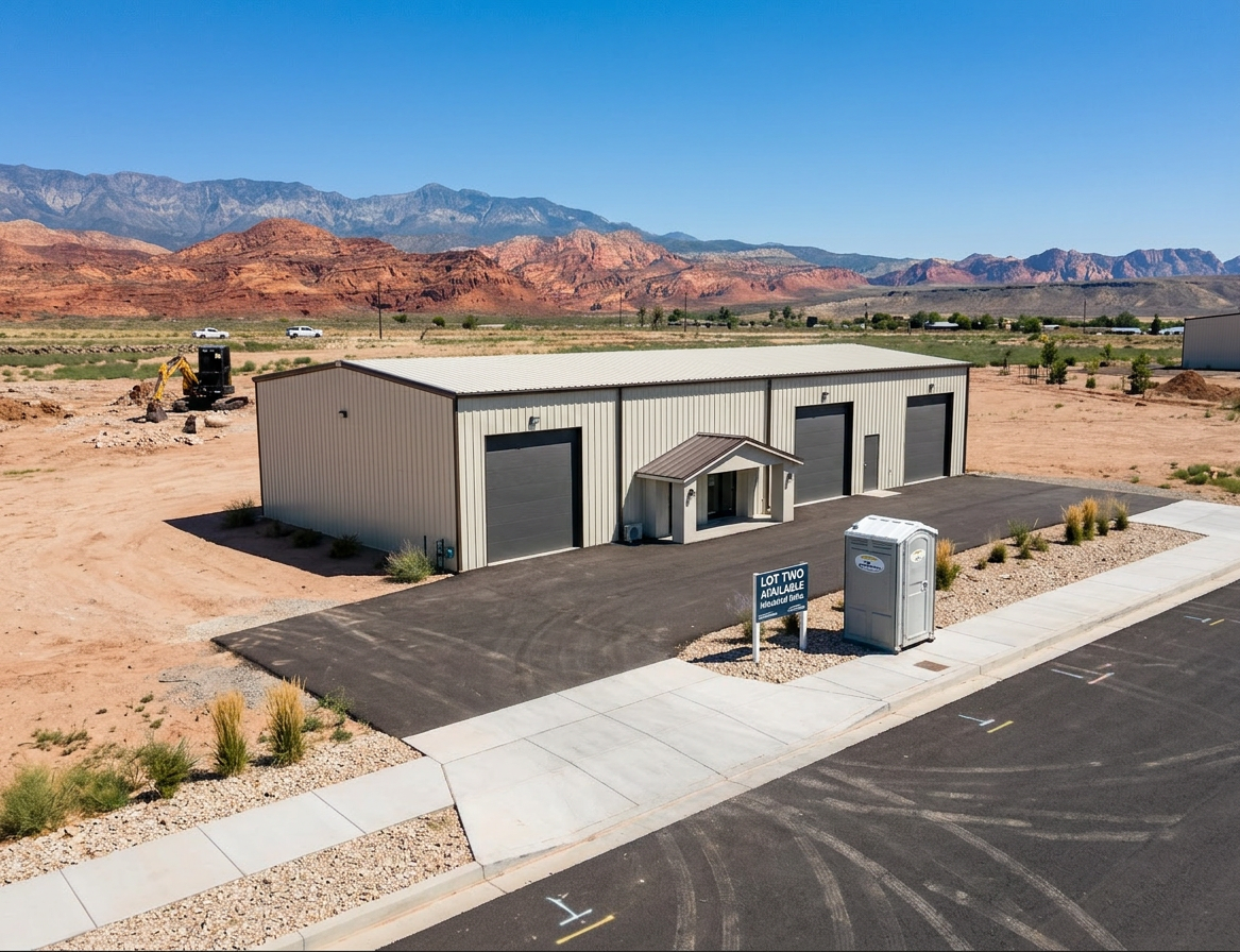 BRAND NEW INDUSTRIAL SPACE FOR SALE OR LEASE | 5,000–10,000 SF | PRIME SOUTHERN UTAH LOCATION