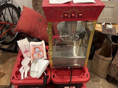 Theater Style Popcorn Machine