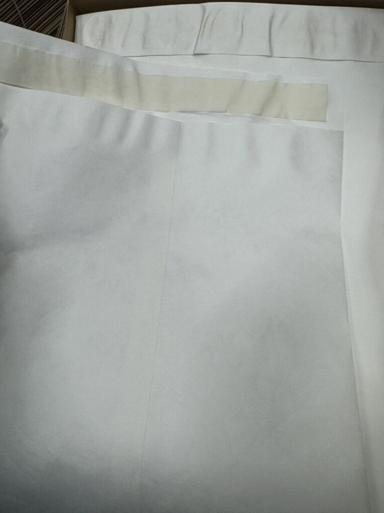 12x15.5 White Flat Tyvek Envelopes