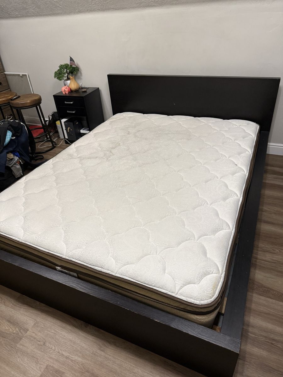 Queen Mattress + Bed Frame