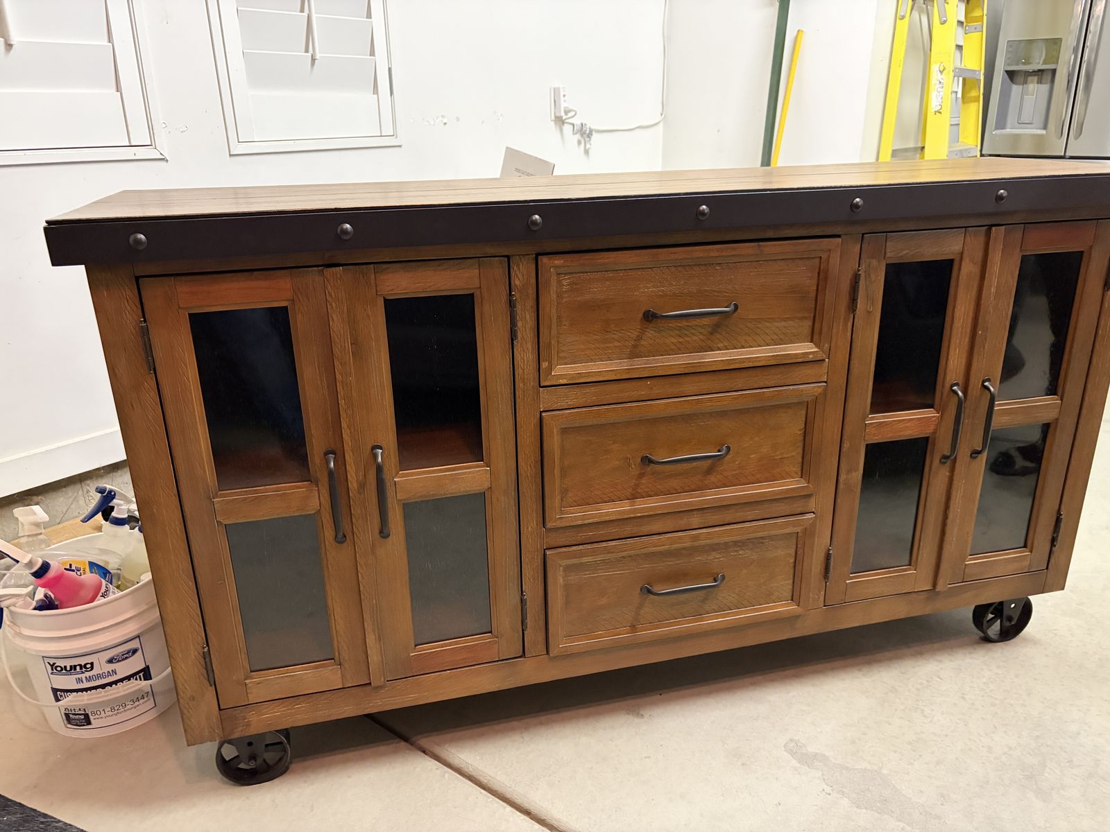 Wood Buffet/Server or Entertaiment Stand