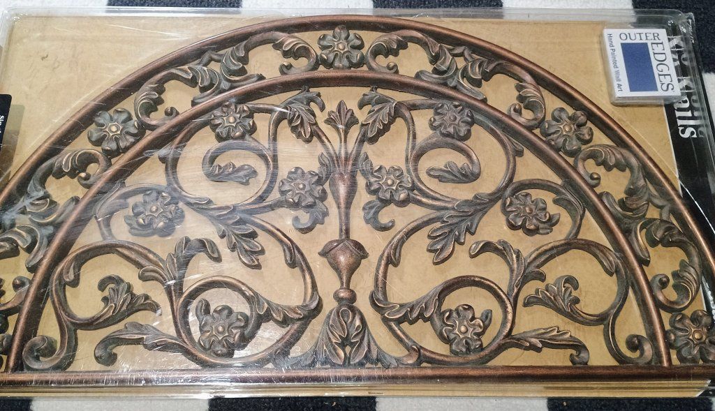 Outer Edges 3D Wall Art Hand-Painted & Sculpted Removable Home Decor