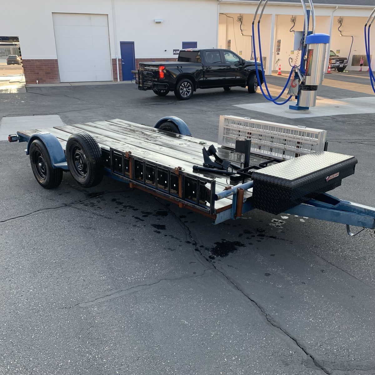 Single axle utility trailer 14’ x 6’