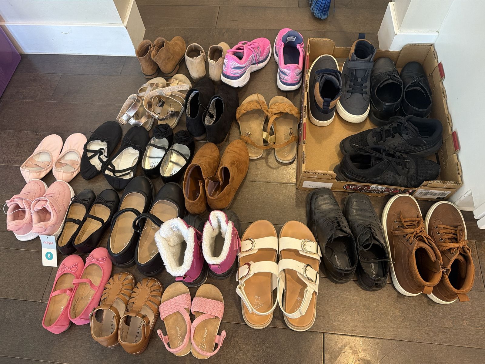 Various Kids Shoes, lightly worn