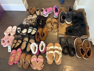 Various Kids Shoes, lightly worn