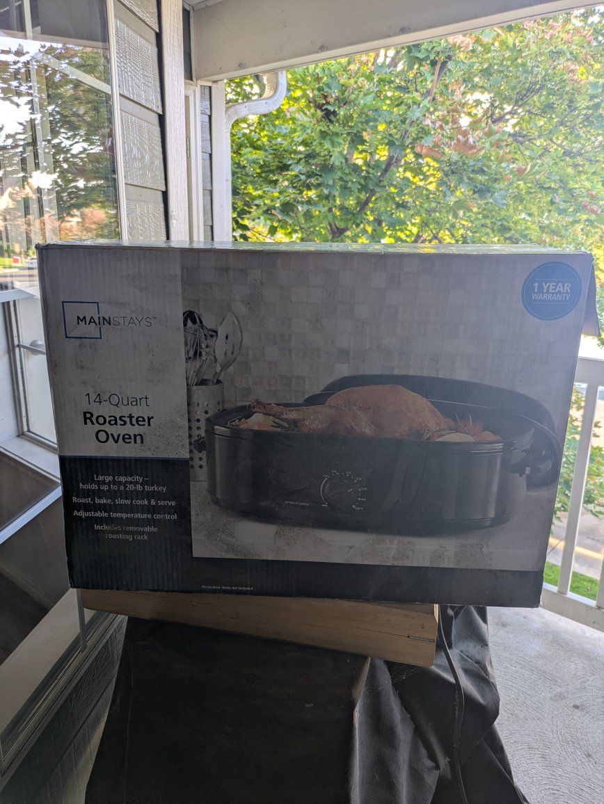 14-quart roster oven