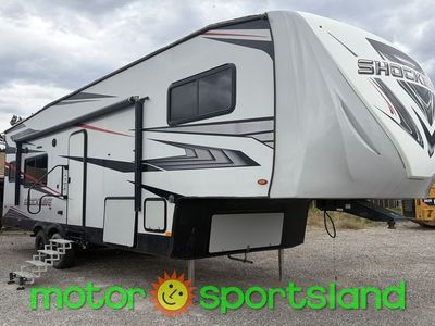 2021 Forest River Shockwave 28FWGDX Toy Hauler Garage Center Bath