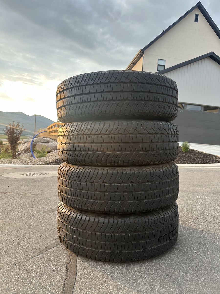 Set of 4  Michelin LT265/XXRXX Tires for 18-inch Wheels, All-Season Micheline