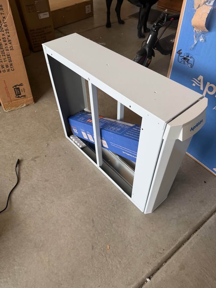 Electrostatic MERV 13 Whole-House Air Purifier in Gray with 20 in. x 25 in. Nominal Filter