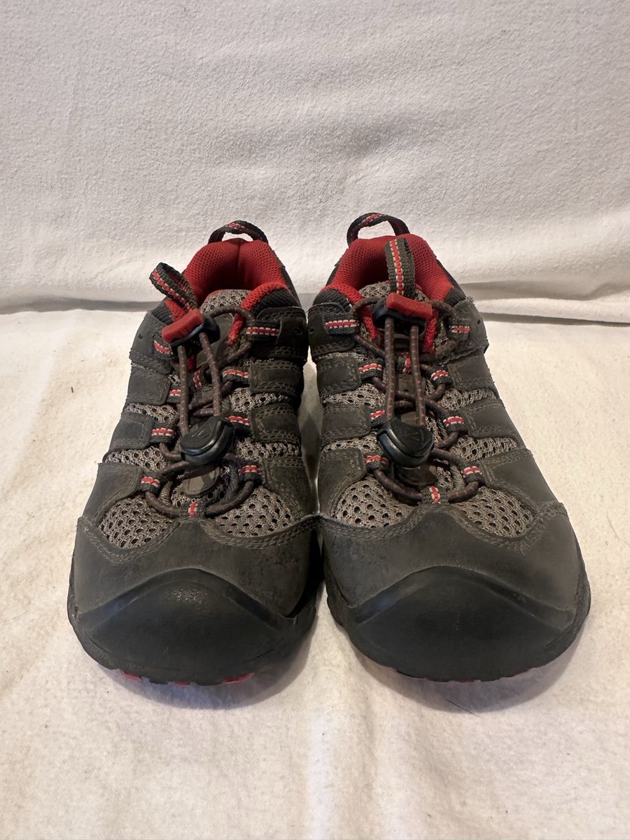 Keen toddler size 13 gray mesh & Leather, hiking shoes