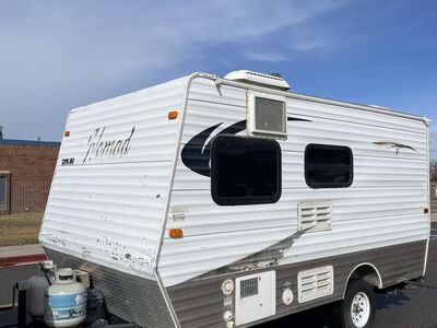 2012 14 Ft Single Axle Trailer