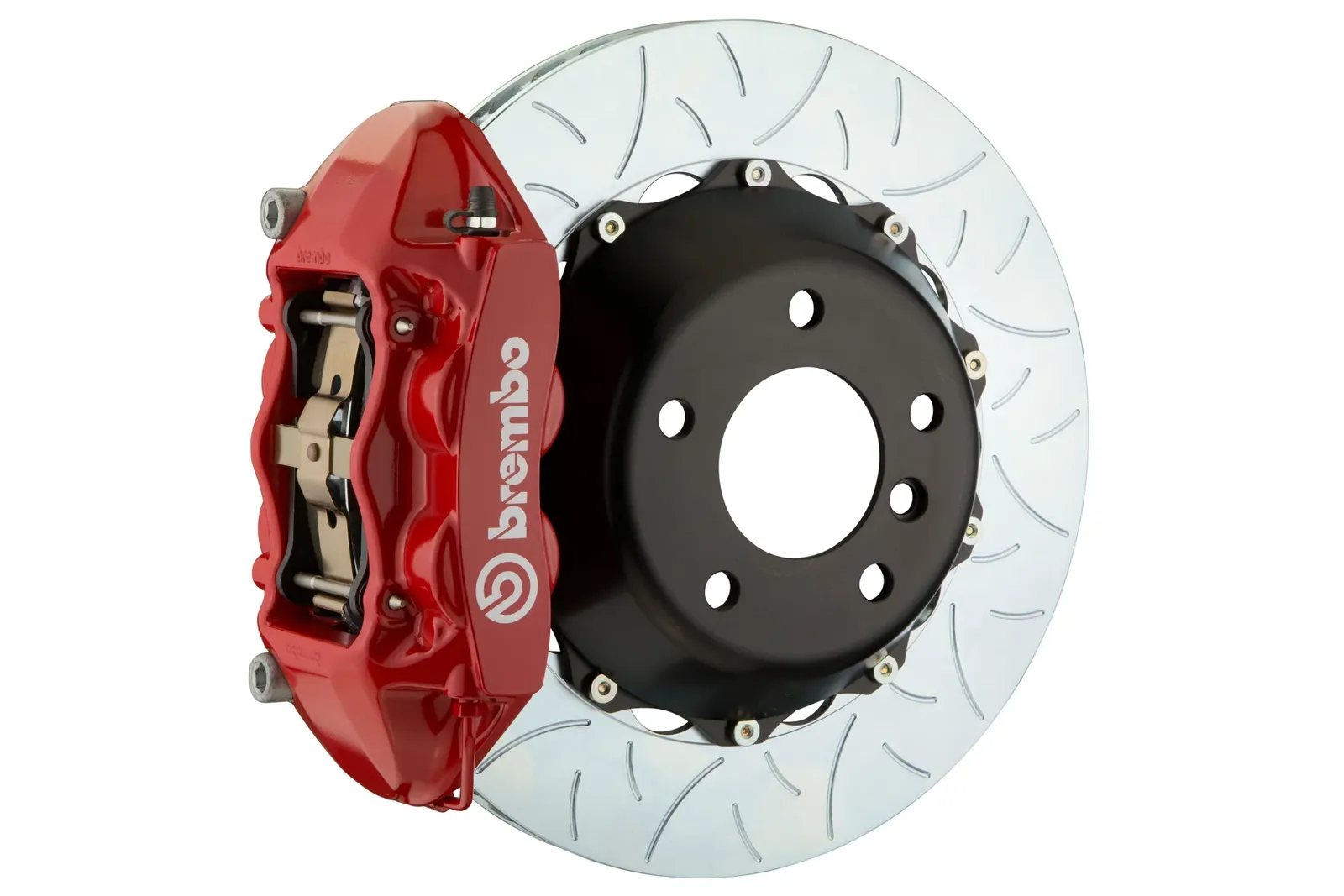 Brembo GT Systems 4 Piston Front Big Brake Kit Red Slotted Rotors for 2013-2021 Scion FR-S & Subaru BRZ & Toyota 86 1P3.8002A2