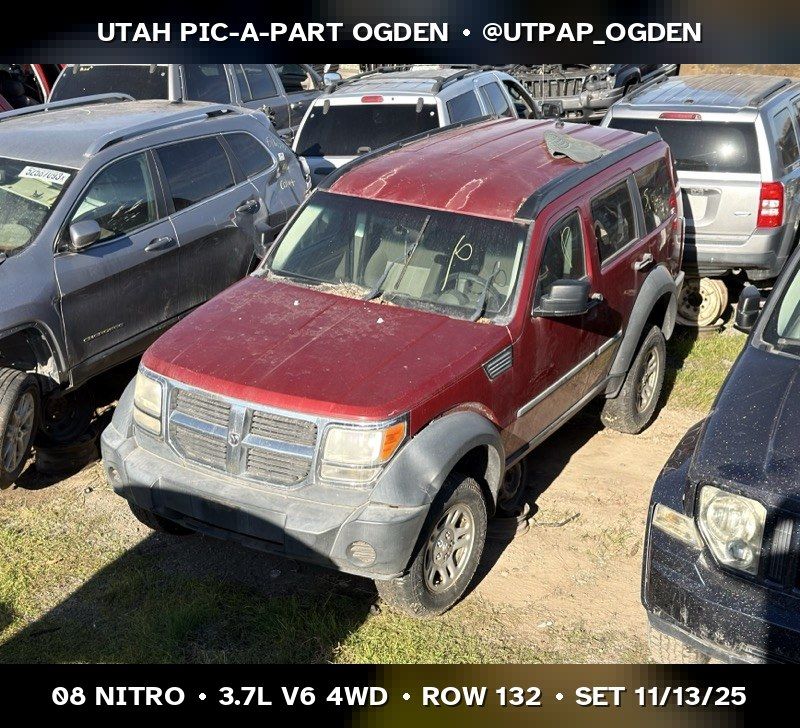 2008 Dodge Nitro Parts - UTPAP Ogden