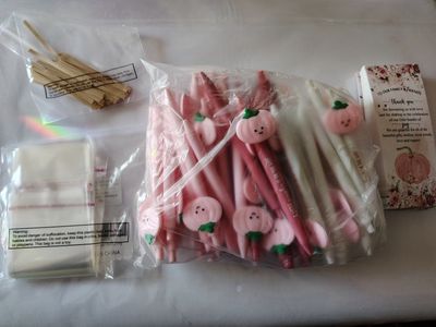 54 Sets Pink Gender Reveal Decorations Bulk a Litt