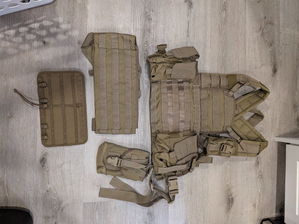 Tactical Vest Military Style MOLLE GWOT gear