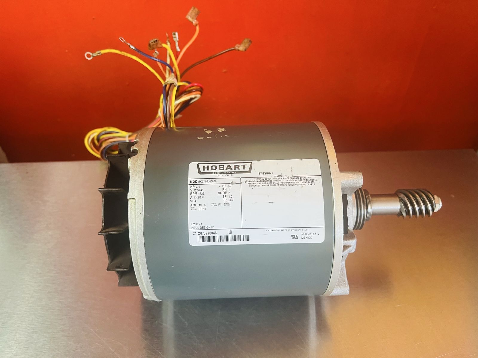 Hobart D300 30-Quart Mixer Motor