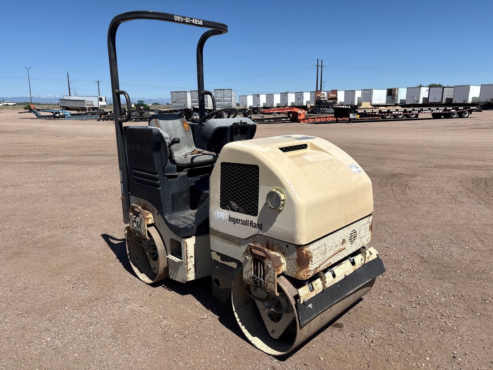2004 Ingersoll Rand DD-16 Double Drum Roller Asphalt Compactor-4788