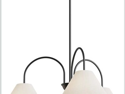 3 Bulb Chandelier Style Light Fixtures (x6-new!)