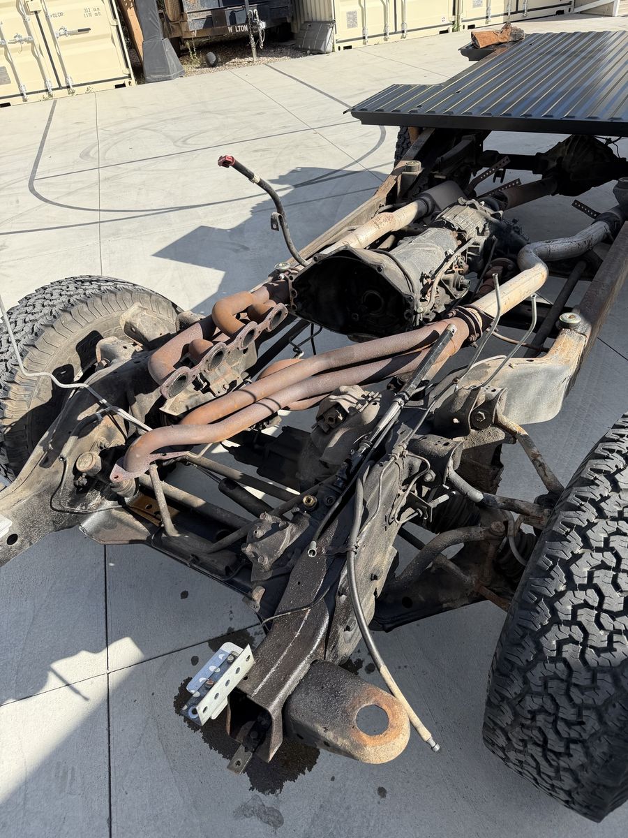 1967-1972 Chevy K10 Shortbed Retrofitted 4x4 Rolling Chassis with 4L80E