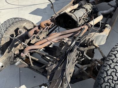 1967-1972 Chevy K10 Shortbed Retrofitted 4x4 Rolling Chassis with 4L80E