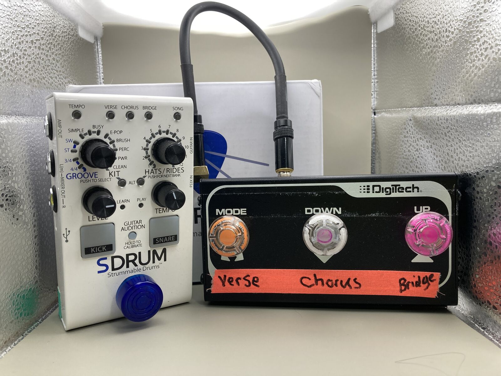 DigiTech SDRUM with FS3X foot switch