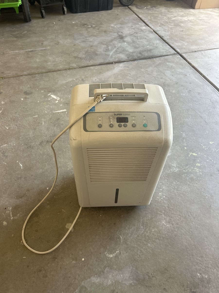 Super Clima Dehumidifier - White, Portable