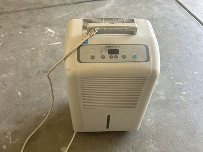 Super Clima Dehumidifier - White, Portable