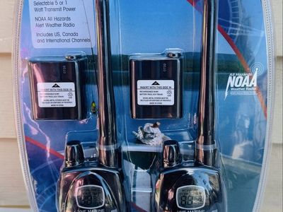 Cabela’s by Midland First Mate VHF Marine Radios – NEW SEALED – $125