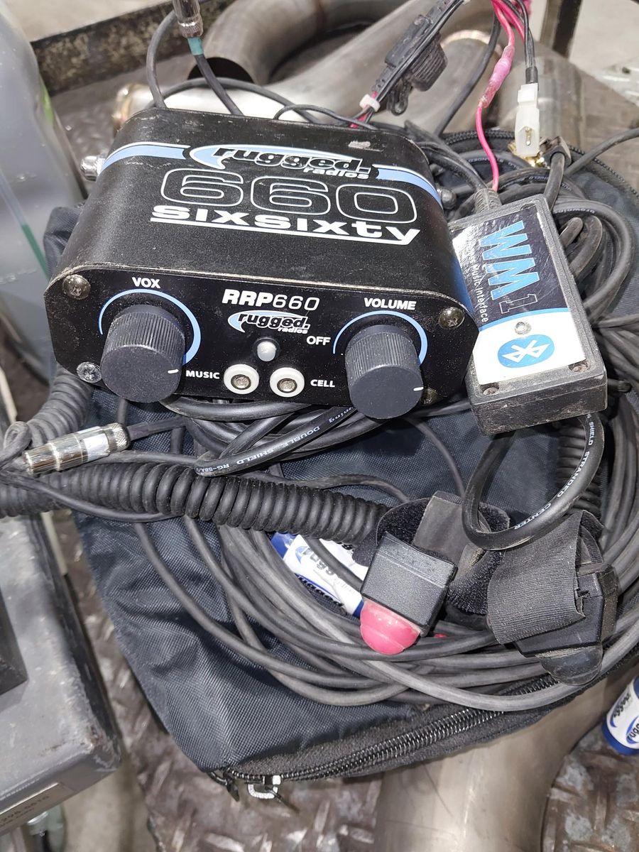 Rugged radio complete setup